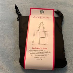 Vera Bradley packable tote